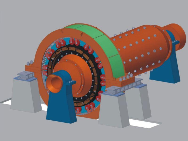 永磁直驱球磨机、立磨机